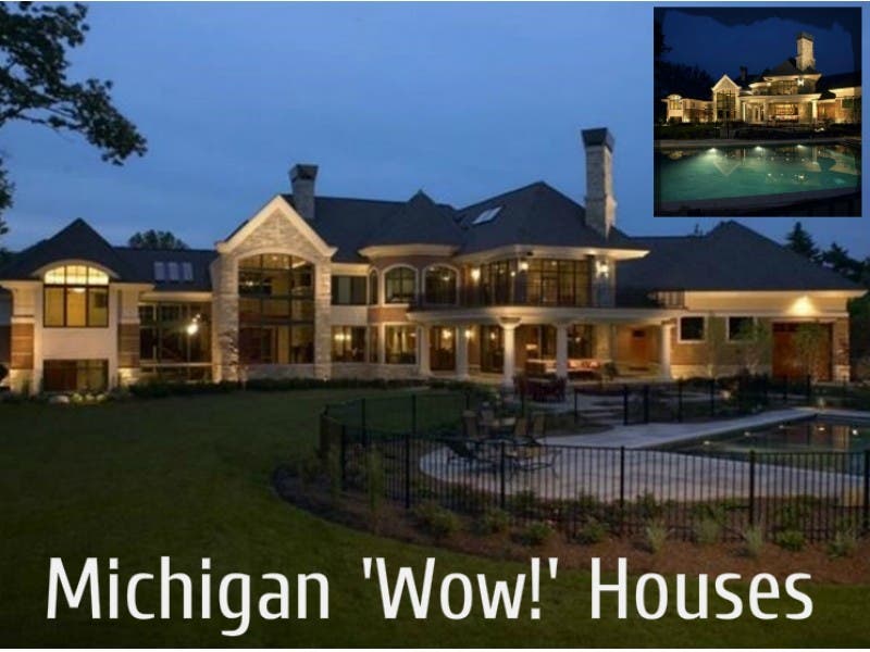 Michigan 'Wow!' Houses: Premier Estates, Upscale Condo, Frank Lloyd Wright-Inspired Home