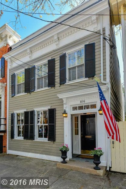 Old Town Alexandria 'WOW' House: 1870 Home on Duke Street