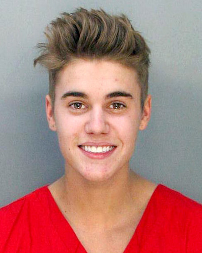 Smiling Mugshot Top 10: What Was Justin Bieber Thinking?