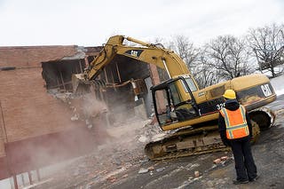 'Plumber's Building' Razed in Revitalization Step