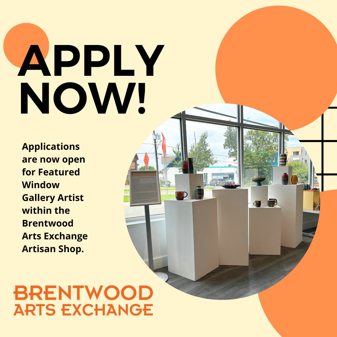 Open Call: Brentwood Arts Exchange Featured Window Gallery