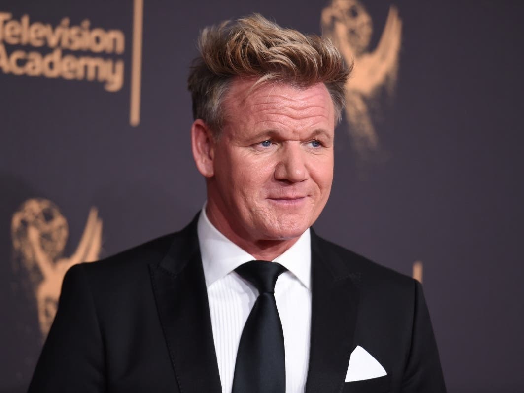 Gordon Ramsay, who is set to open a new restaurant at Foxwoods Resort Casino, arrives at the Creative Arts Emmy Awards at the Microsoft Theater on Saturday, Sept. 9, 2017, in Los Angeles.