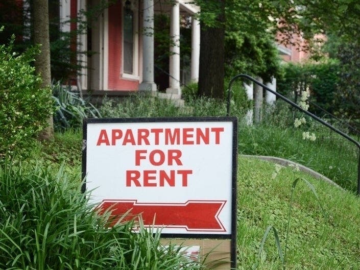 Rent in the Birmingham area is much higher than the rest of the state.