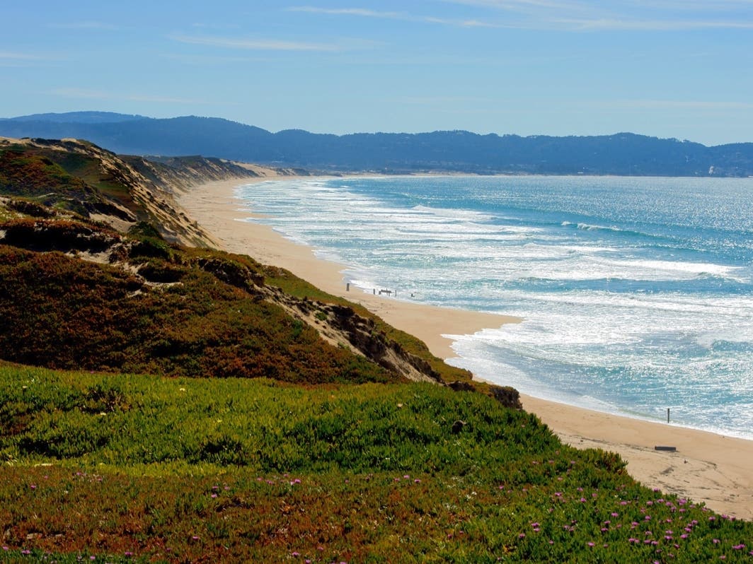 This March 20, 2012, photo provided by the California State Parks shows Fort Ord Dunes State Park in Sand City, Calif. Visit this gorgeous place when you book your stay in Monterey County this year. 