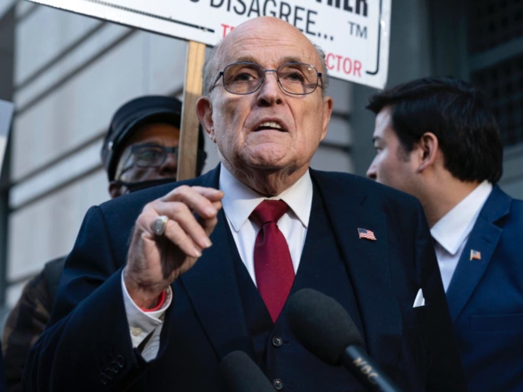 Ex-NYC Mayor Rudy Giuliani Disbarred For 2020 Election Lies: Report