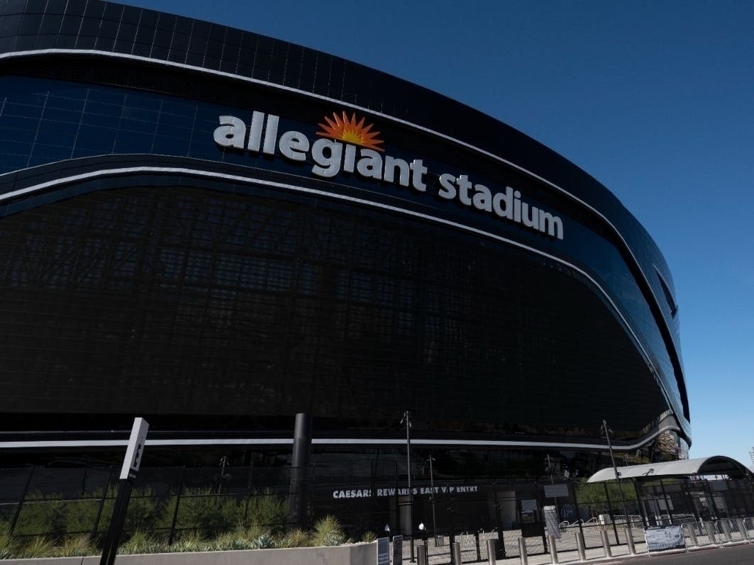 Allegiant Stadium is the home of the Las Vegas Raiders.