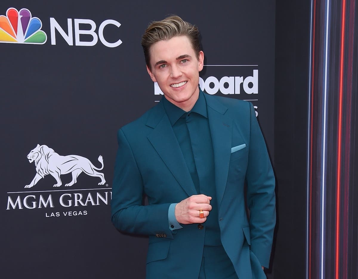 Jesse McCartney arrives at the Billboard Music Awards in Las Vegas on May 20, 2018.