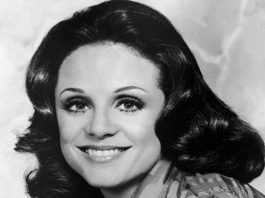 Studio headshot portrait of late actor Valerie Harper, who died after a 10-year battle with lung cancer.