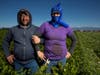 Juana Gonzalez, 38, on March 27 in Oxnard. Pictured with her husband Jose, she has been an agricultural laborer for 10 years and worries that working close to others all day exposes her to the coronavirus.