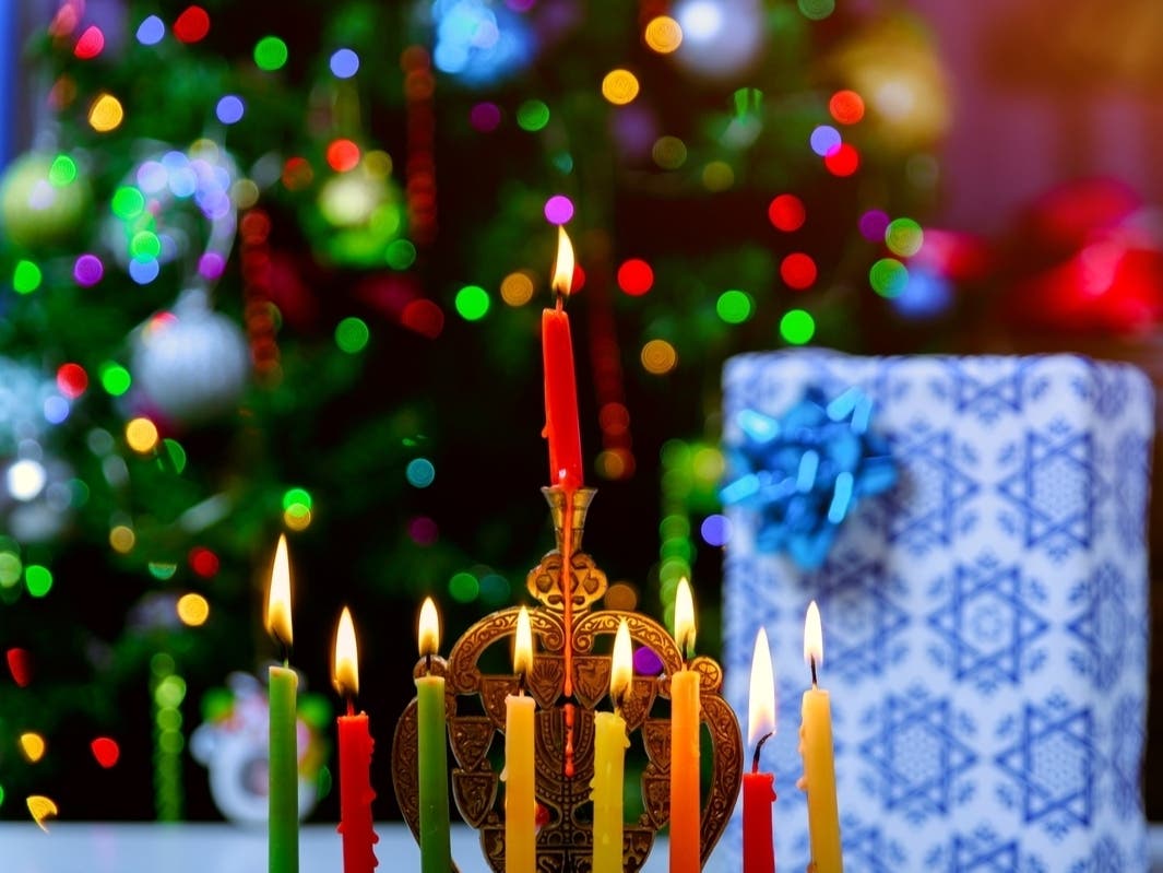 Christmas, Chanukah and holiday festivities are in full swing throughout the San Francisco Bay Area, CA.