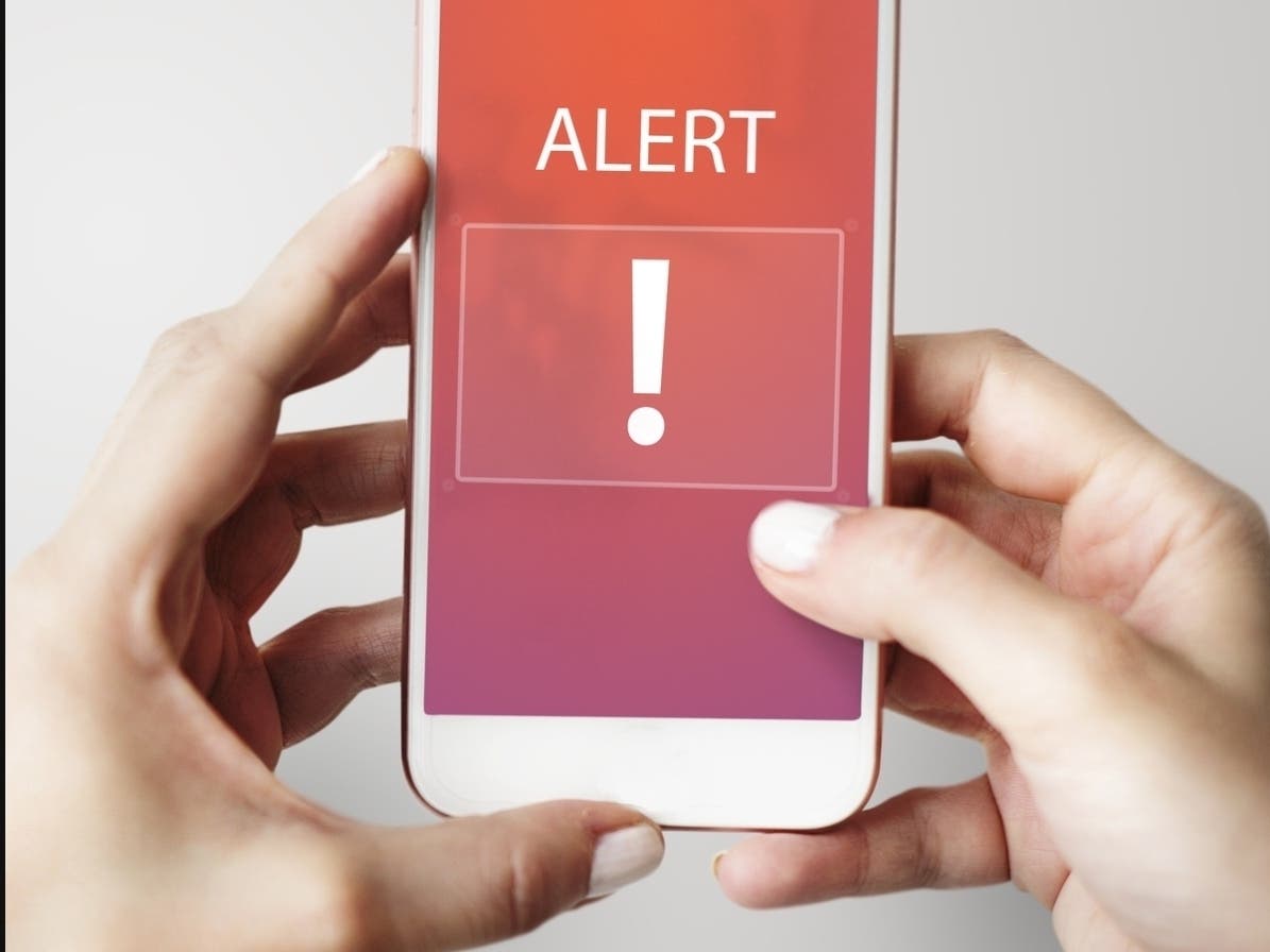 "The system works with landlines, cell phones and email addresses," according to the alert system website.