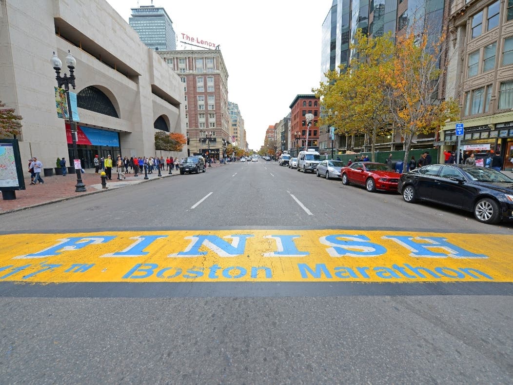 The 2022 Boston Marathon will be held on Patriots Day for the first time since 2019.