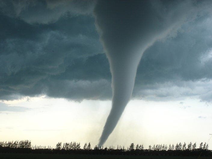 A tornado watch for Northern Virginia and DC was issued by the National Weather Service.