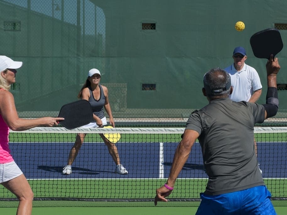 Vienna Police say syrup was poured on the pickleball court at Glyndon Park, where there have been noise complaints associated with pickleball play.