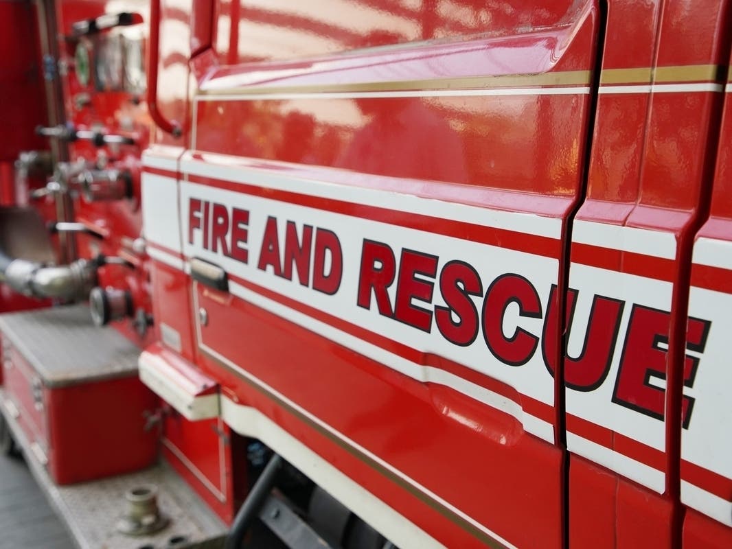 A fire with heavy smoke Monday afternoon in Sterling did not involve a data center, Loudoun County Fire and Rescue said.