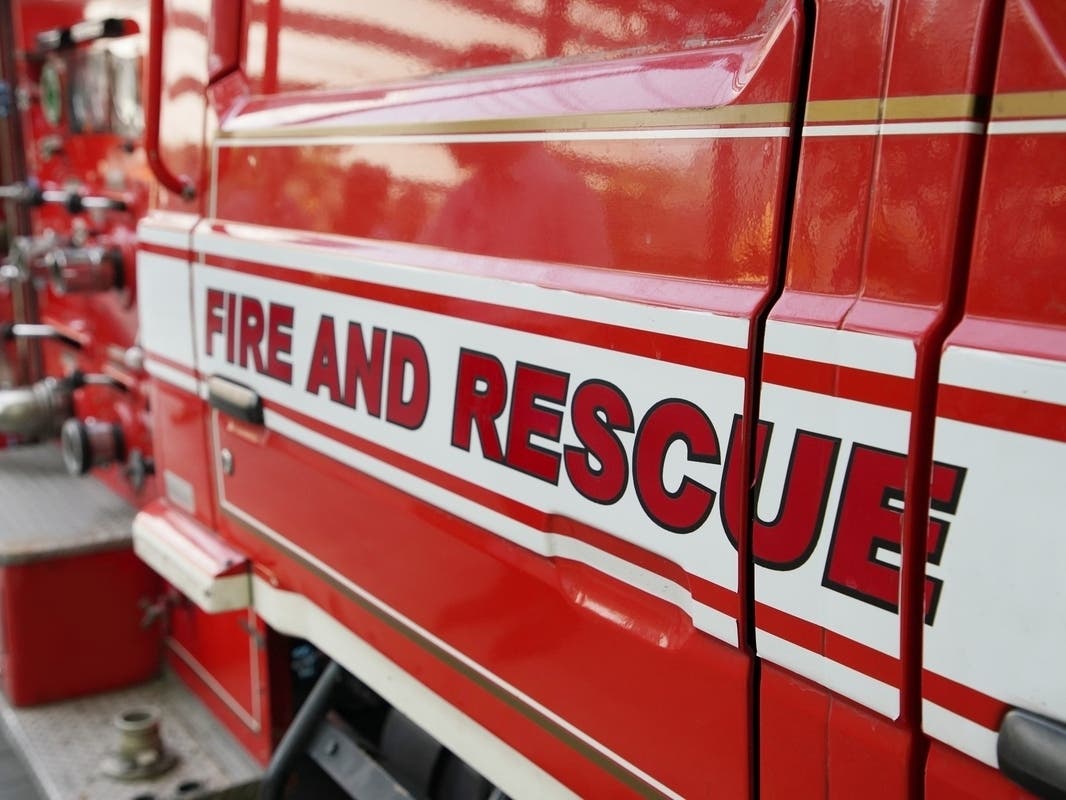 A dog was rescued from an Ashburn house fire with no injuries Wednesday afternoon, Loudoun County Fire and Rescue said.