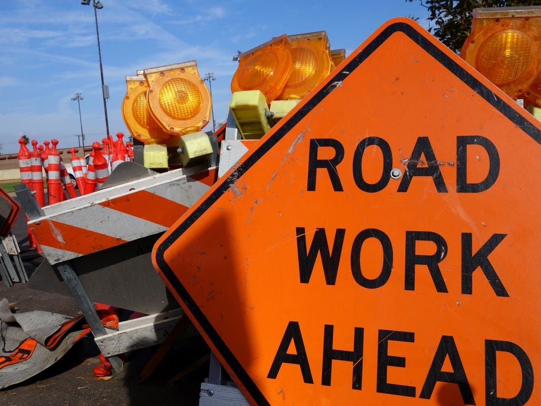Construction work on the Pinellas Trail will cause temporary lane closures on State Road 580 and Curlew Road in Clearwater.