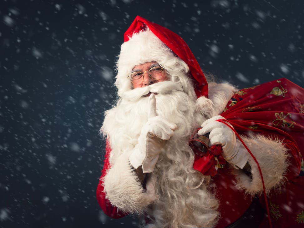 From the 1950s to the 1980s, Big Santa was perched atop a chimney in the mall’s parking lot. An event will celebrate its return Saturday.