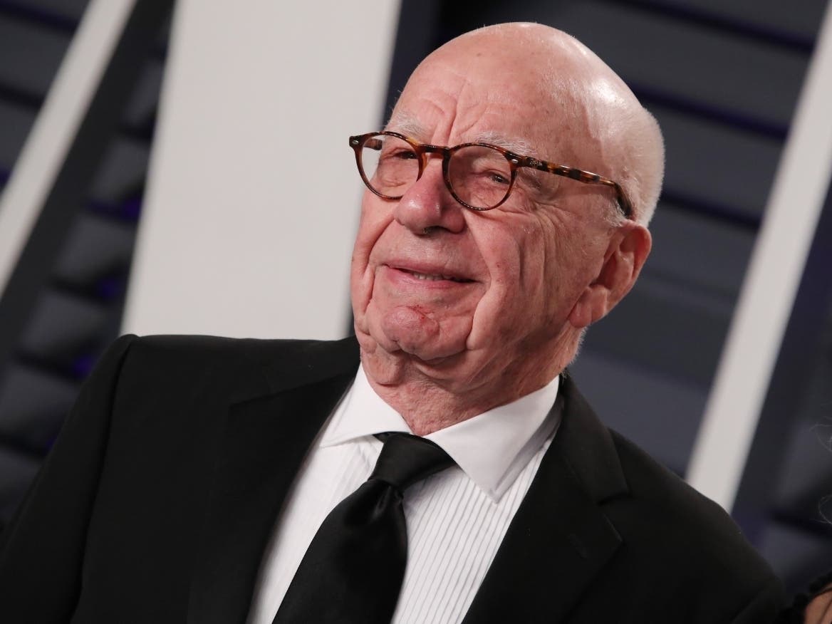 Rupert Murdoch at the Vanity Fair Oscar Party on Feb. 24, 2019.