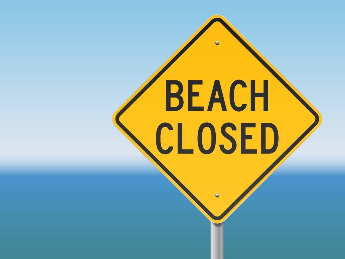 Miller Place Park Beach is closed until further notice.