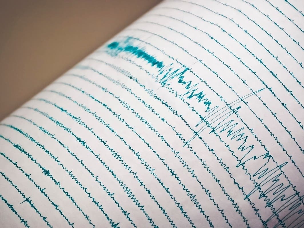 The quake struck at 8:57 a.m. Monday.