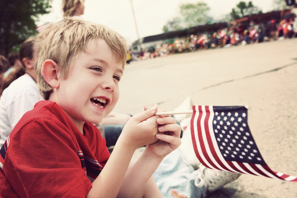 Justin Rudd's July 4th Great American Kids' Bike Parade