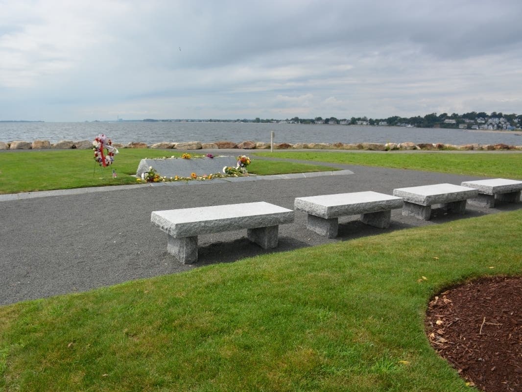 The Connecticut 9/11 Memorial at Sherwood Island State Park. 