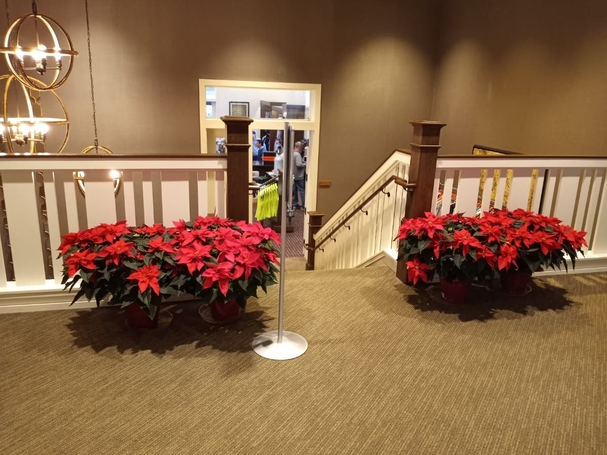 The pro shop at the TPC of Connecticut was all decked out this week. 