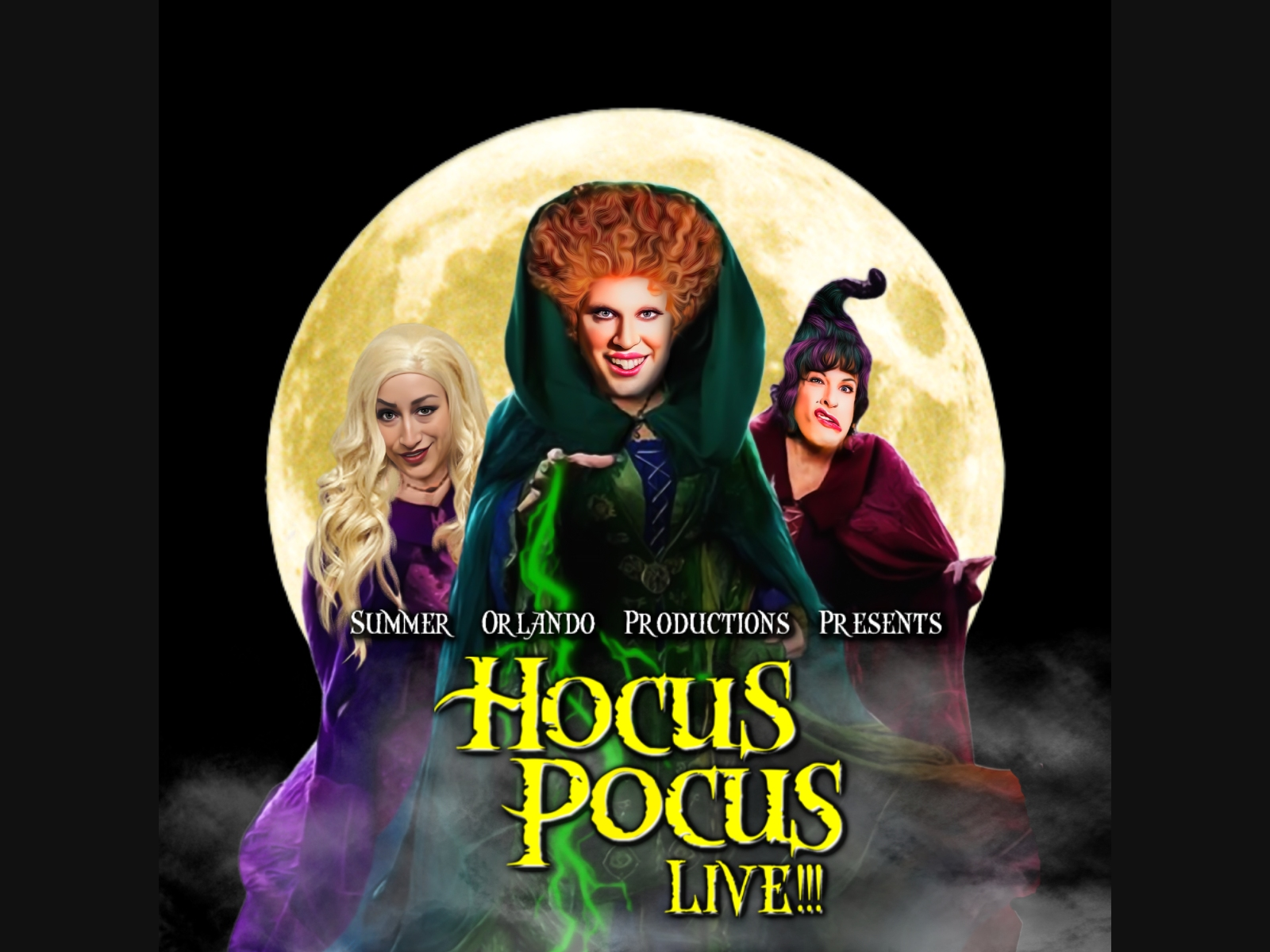 Summer Orlando Productions Announces CT Tour of "Hocus Pocus Live"