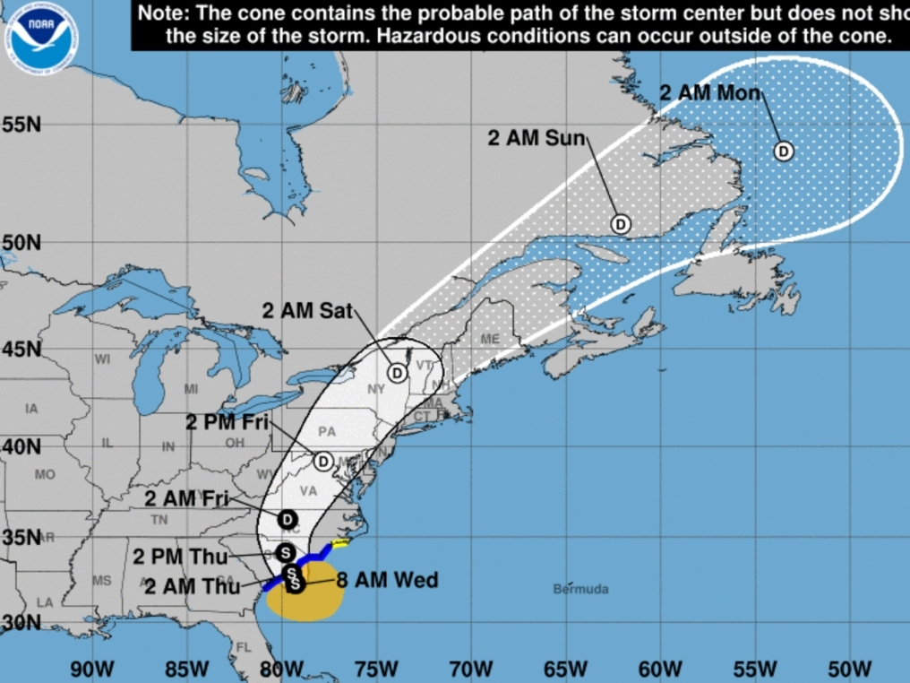 Debby's Track Shifts: Latest On Impacts To PA