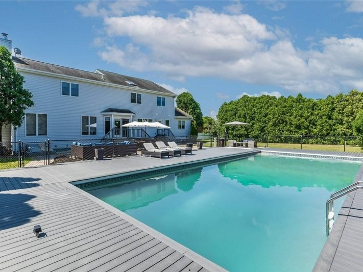 Wow House: $824K Baiting Hollow Beauty With Gorgeous Saltwater Pool