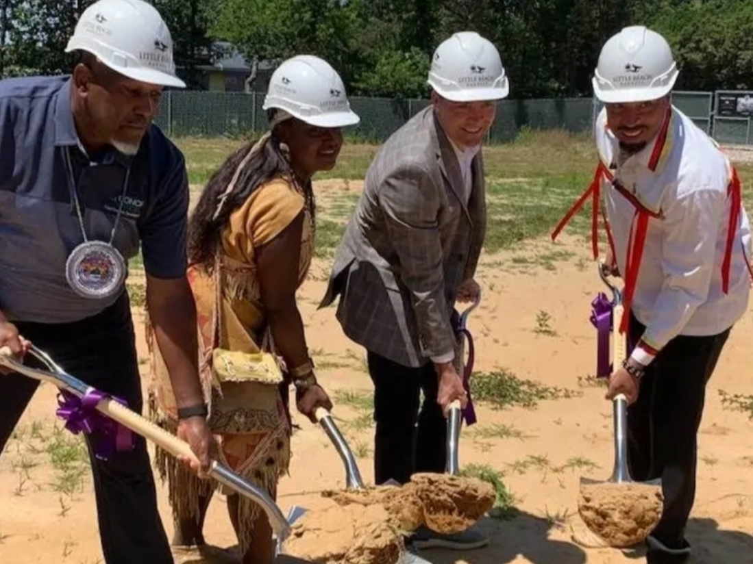 A groundbreaking was held for the dispensary in 2022.