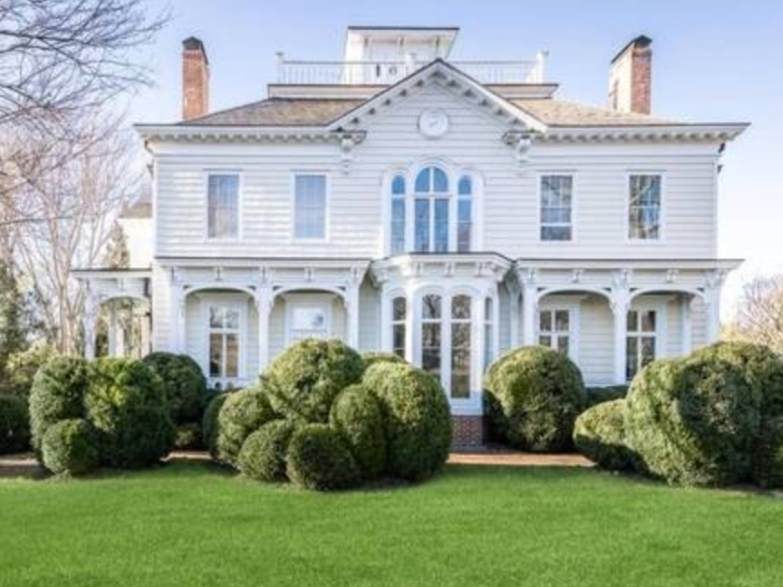 Own a piece of American history in the illustrious Nathan P. Howell house, an 1833 Greek Revival/Italianate showplace in Sag Harbor.