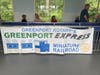 It was a day of celebration as the Greenport Express was unveiled Saturday.