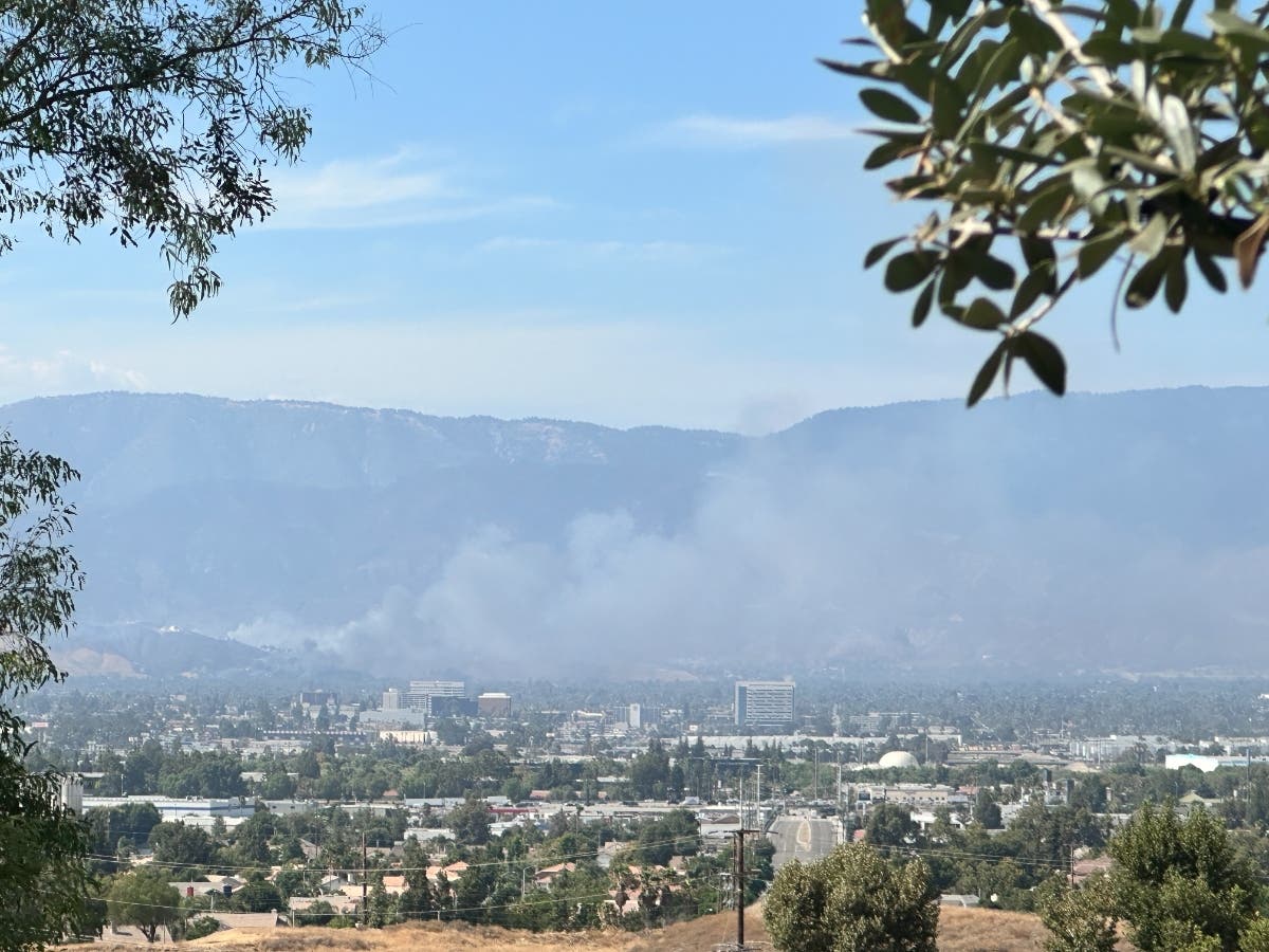 Fire Burns Homes In San Bernardino, Prompts Evacuations