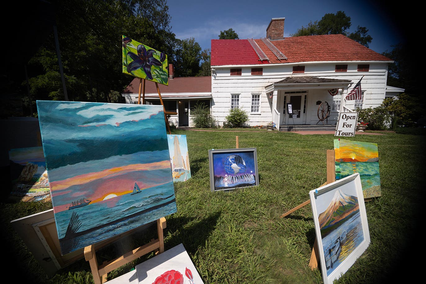 2nd Annual Art Show at the Hallock Homestead Museum