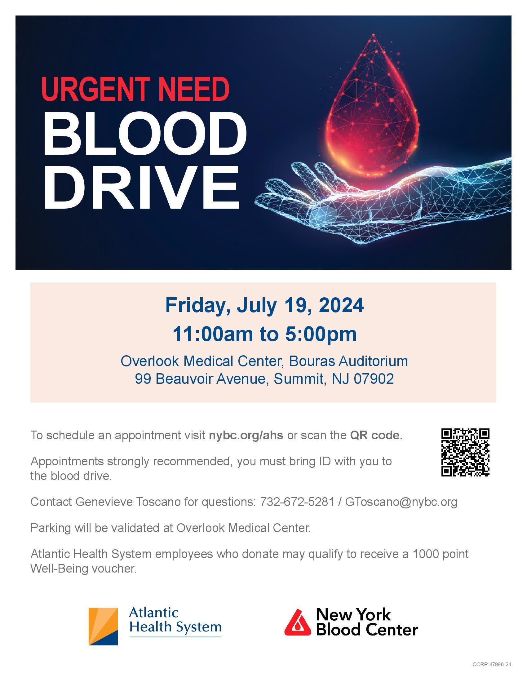 Summit Community Blood Drive