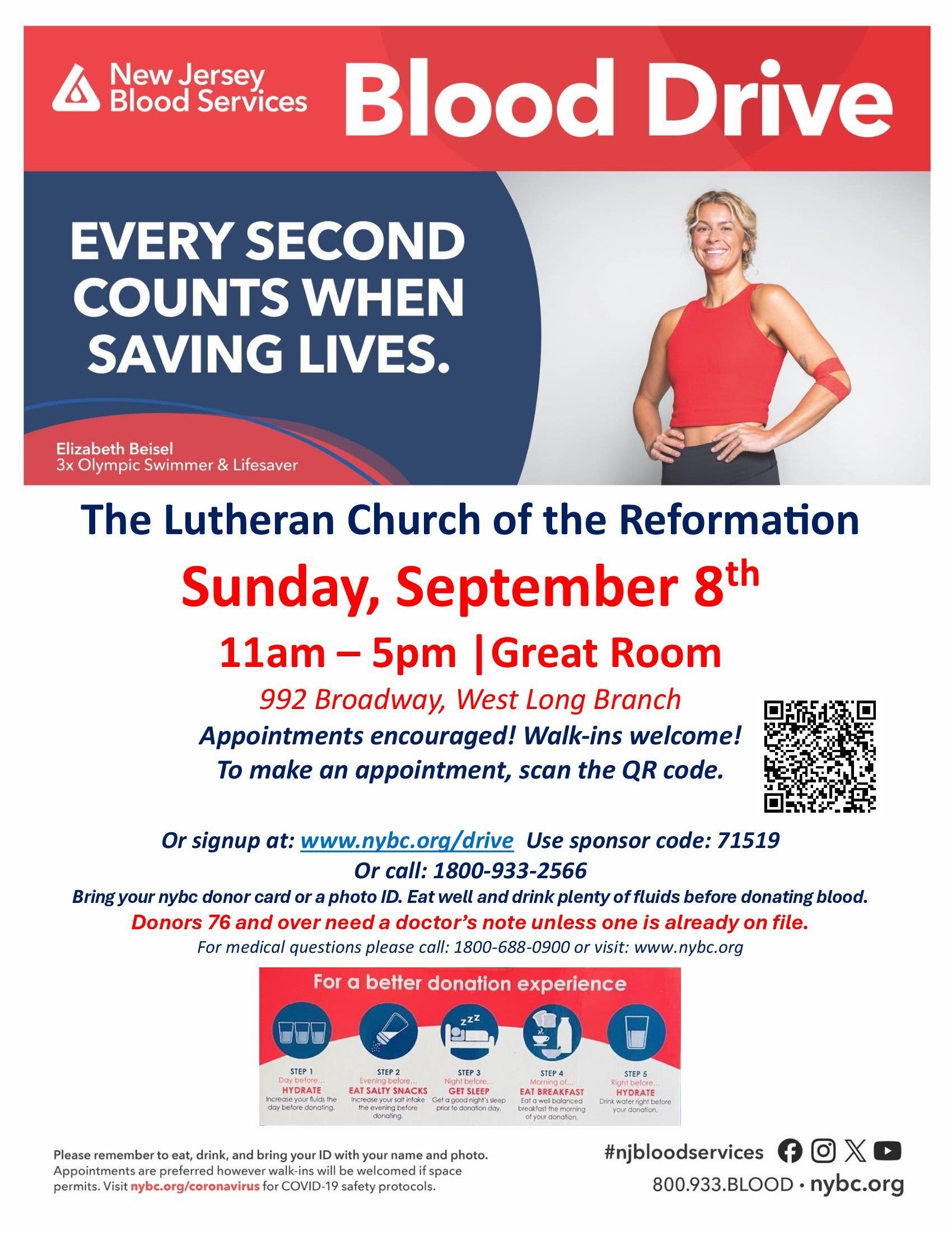 West Long Branch Community Blood Drive 