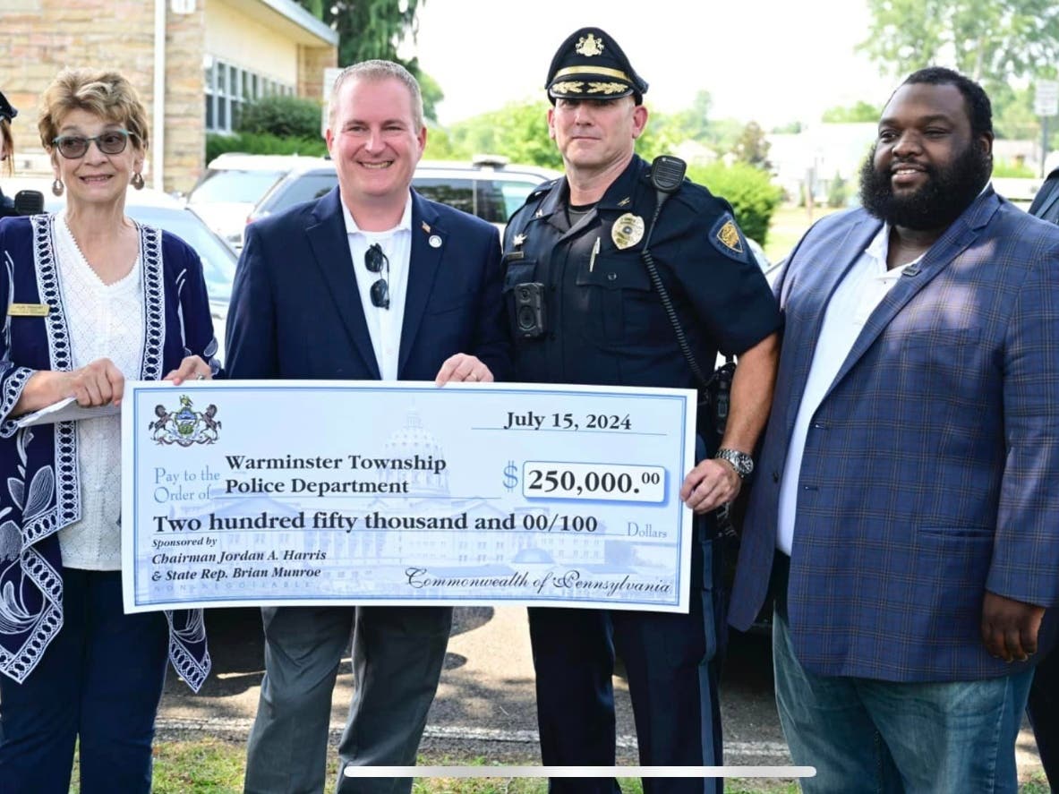 $250K Given To Warminster Police For Body Cameras