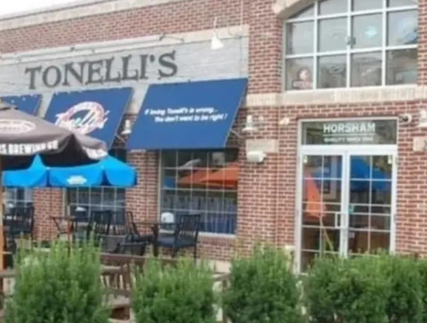 Tonelli's Pizza Pub, which closed earlier this month after 30 years in Horsham Township, 