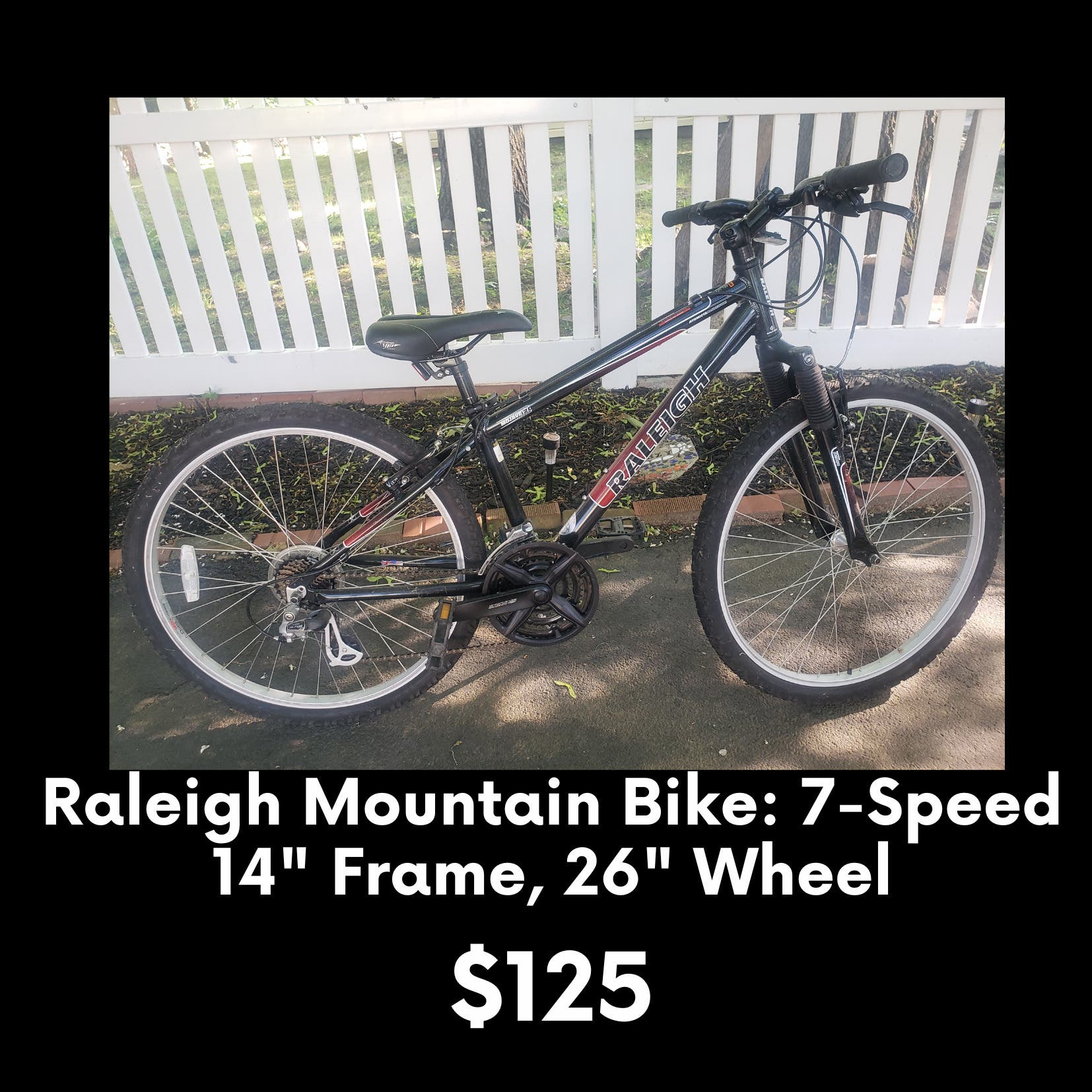 ⭐ Raleigh Mojave 2.0 7-Speed Mountain Bike for Sale in Suffern