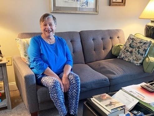Diane Rieger, a former Cape Cod, Mass., resident, loves her bright and airy one-bedroom Dover apartment home, which has stunning, expansive views of the Ramapo Mountains and Wanaque Reservoir.