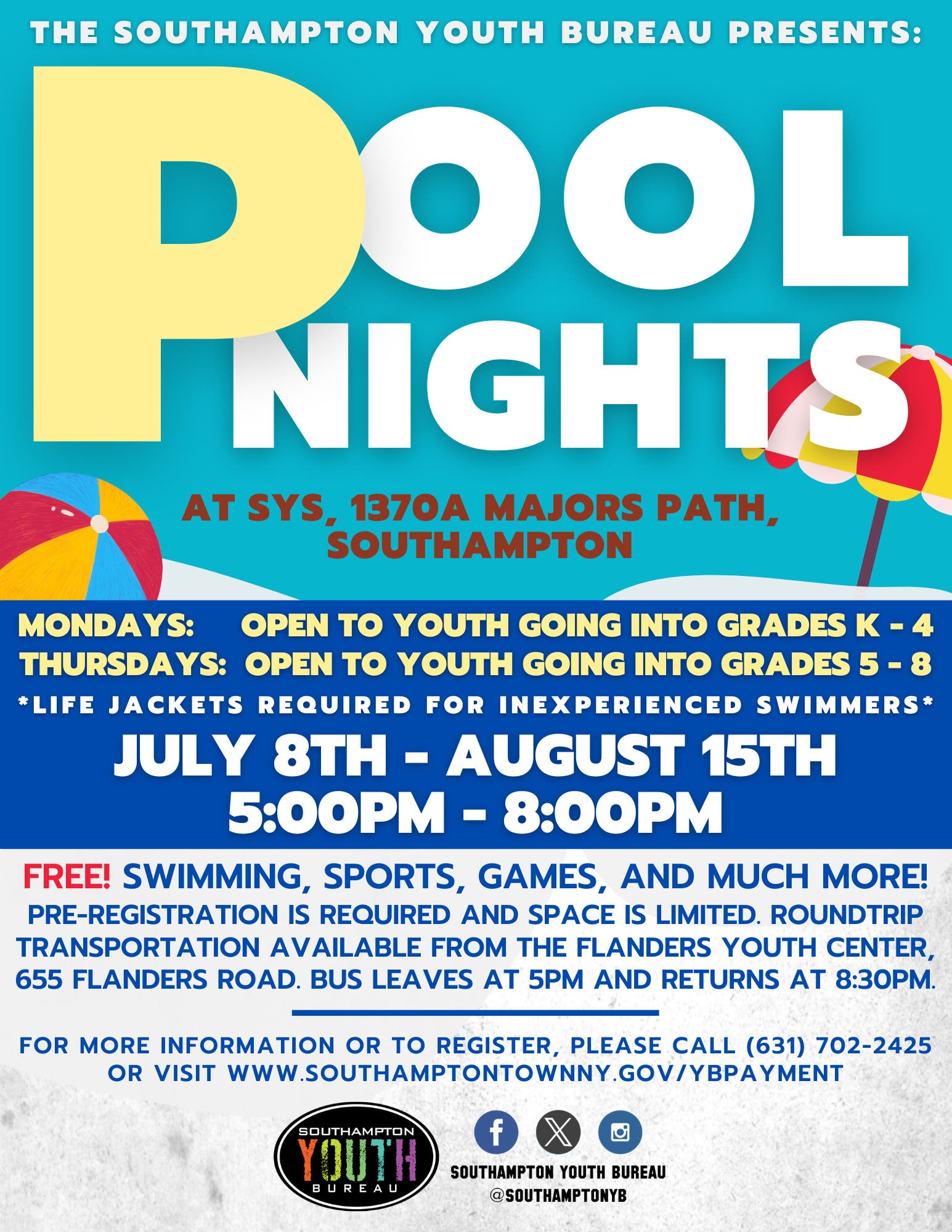 Pool Nights at SYS