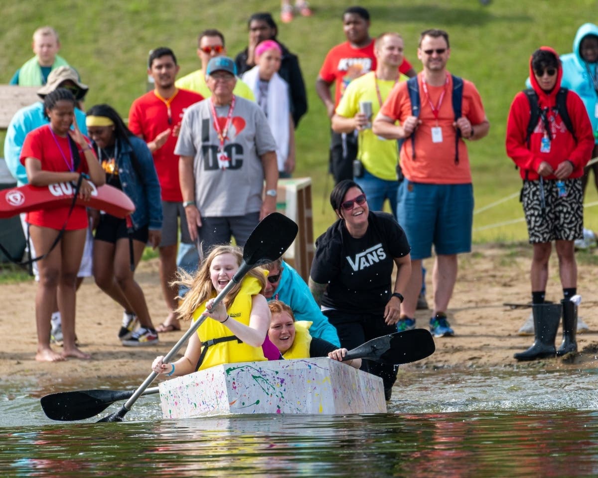 Camp I Am Me is free of charge to young burn survivors.