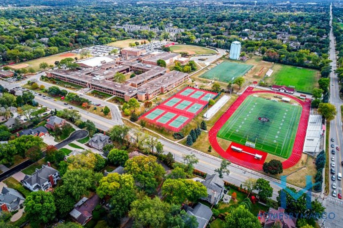 Hinsdale Central High School, Hinsdale, Illinois - February 2019