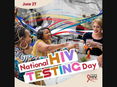 National HIV Testing Day raises awareness about the importance of HIV testing and encourages people to take charge of their sexual health by knowing their HIV status.