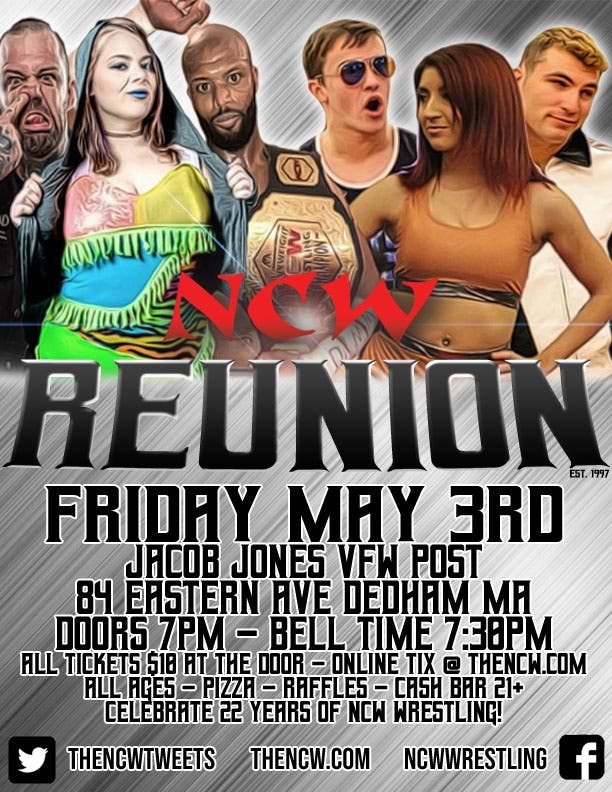 Northeast Championship Wrestling's 22 year REUNION