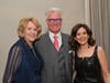 The Community Chest’s Executive Director Dr. Shelly Wimpfheimer, emcee Harry Martin and The Community Chest’s President Franci Steinberg at the 2023 gala