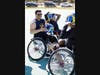 Michael Garafola is 'stoked' to play for the Rams at wheelchair football.