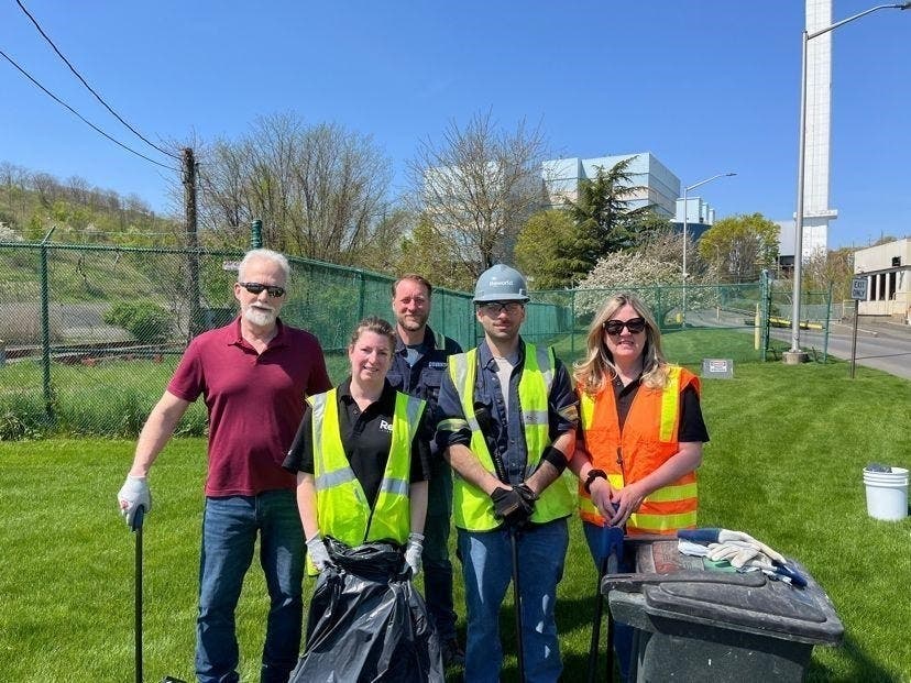 Reworld™ Volunteers Conduct Huntington Earth Month Cleanup